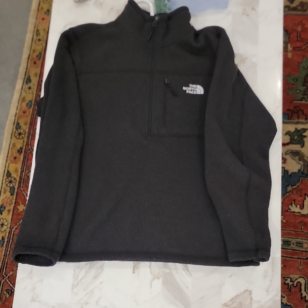 The North Face Black Quarter-Zip Fleece